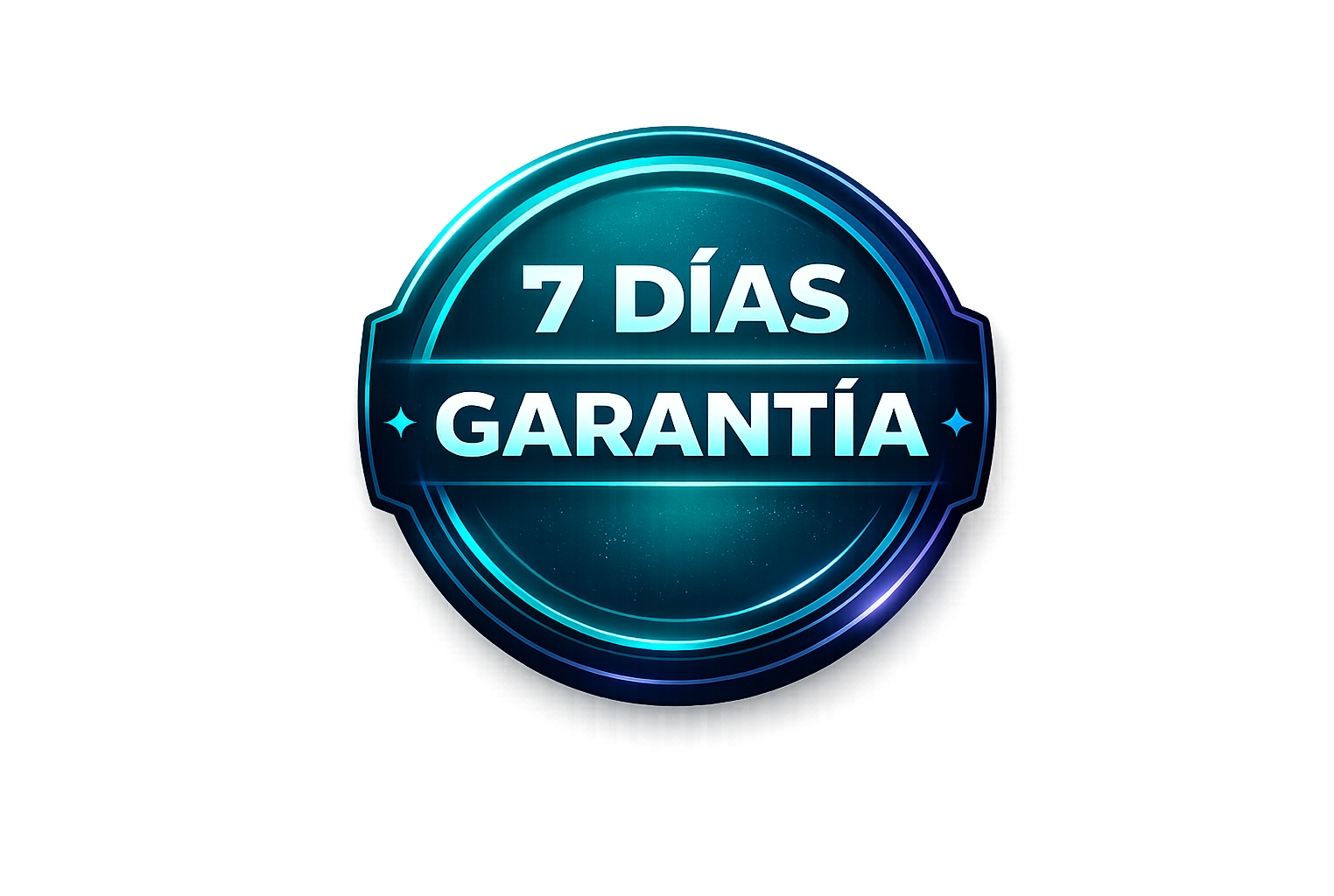 Insignia de garantía de 7 días