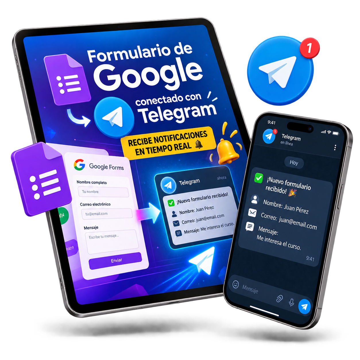 Mini Curso Google Forms en Telegram